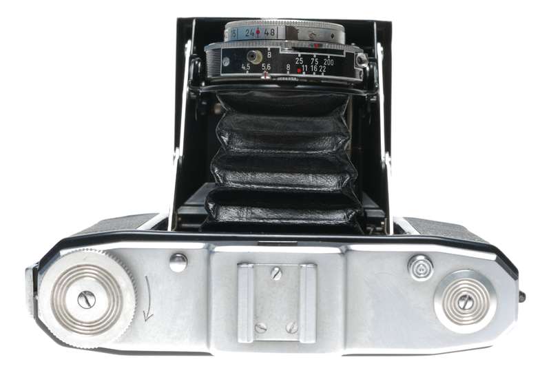 Zeiss Ikon Nettar II 517/16 6x6 Film Camera Novar 1:4.5 f=75mm