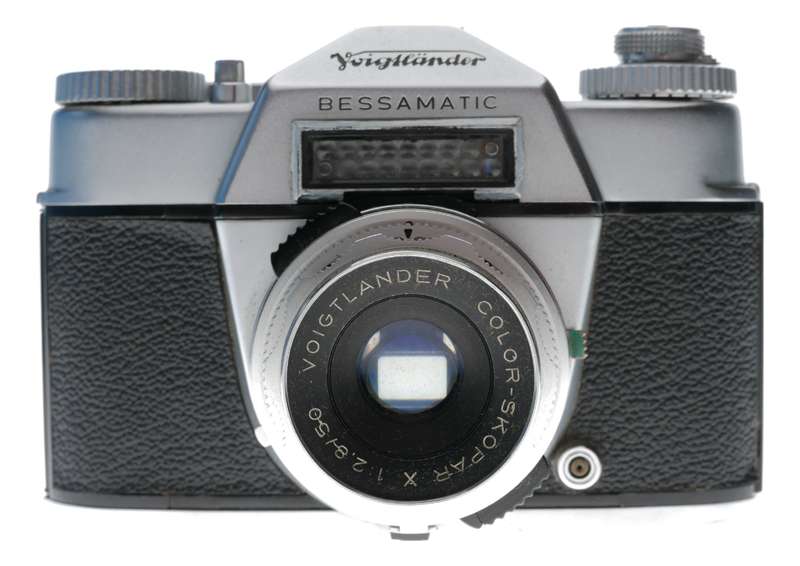 Voigtlander Bessamatic SLR 35mm Film Camera Color-Skopar X 2.8/50