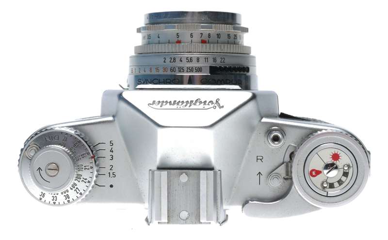 Voigtlander Bessamatic SLR 35mm Film Camera Color-Skopar X 2.8/50