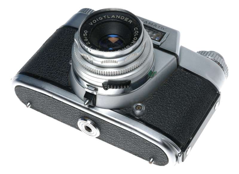 Voigtlander Bessamatic SLR 35mm Film Camera Color-Skopar X 2.8/50