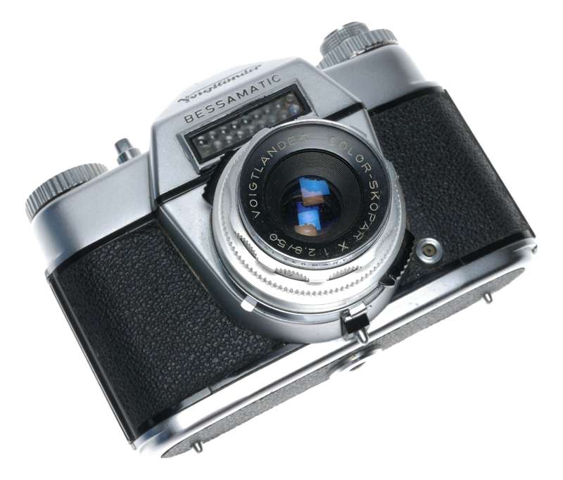 Voigtlander Bessamatic SLR 35mm Film Camera Color-Skopar X 2.8/50