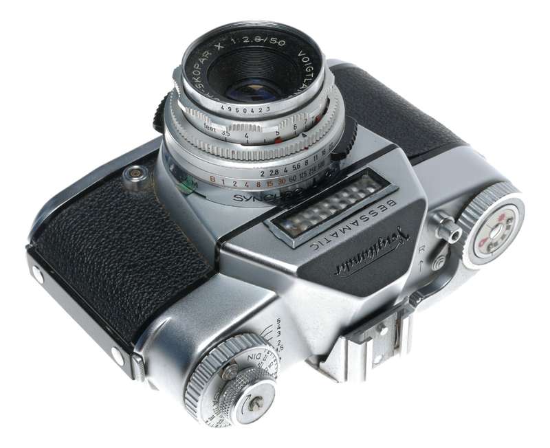 Voigtlander Bessamatic SLR 35mm Film Camera Color-Skopar X 2.8/50