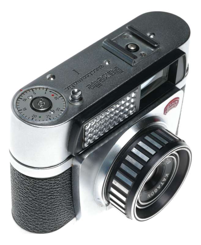 Braun Paxette Electromatic I 35mm Film Camera Katagon f=40mm