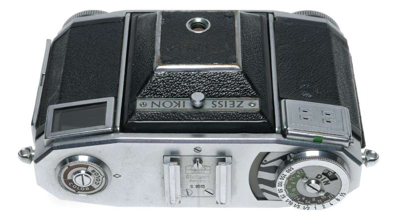 Zeiss Ikon 533/24 Contessa 35 Folding Camera Opton Tessar 1:2.8 45mm