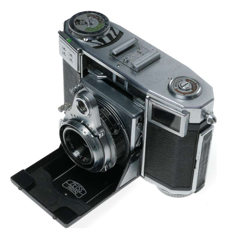 Zeiss Ikon 533/24 Contessa 35 Folding Camera Opton Tessar 1:2.8 45mm
