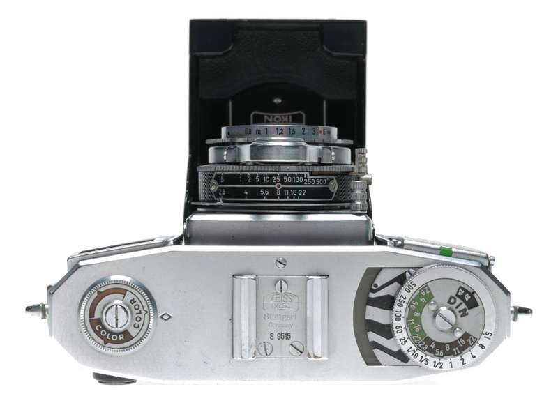 Zeiss Ikon 533/24 Contessa 35 Folding Camera Opton Tessar 1:2.8 45mm