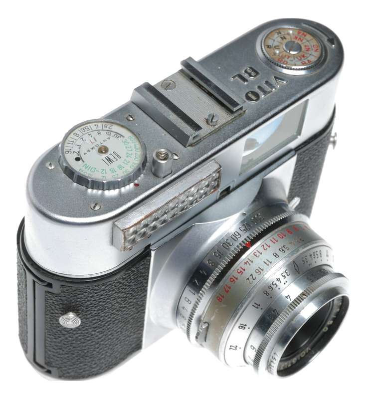 Voigtlander Vito BL Early Model 35mm Film Camera Color-Skopar 2.8/50