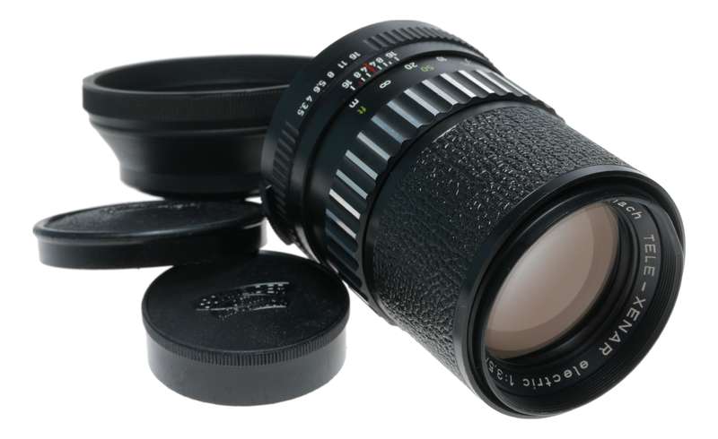Schneider Tele-Xenar Electric 3.5/135mm Camera Lens Edixa Prismat LTL
