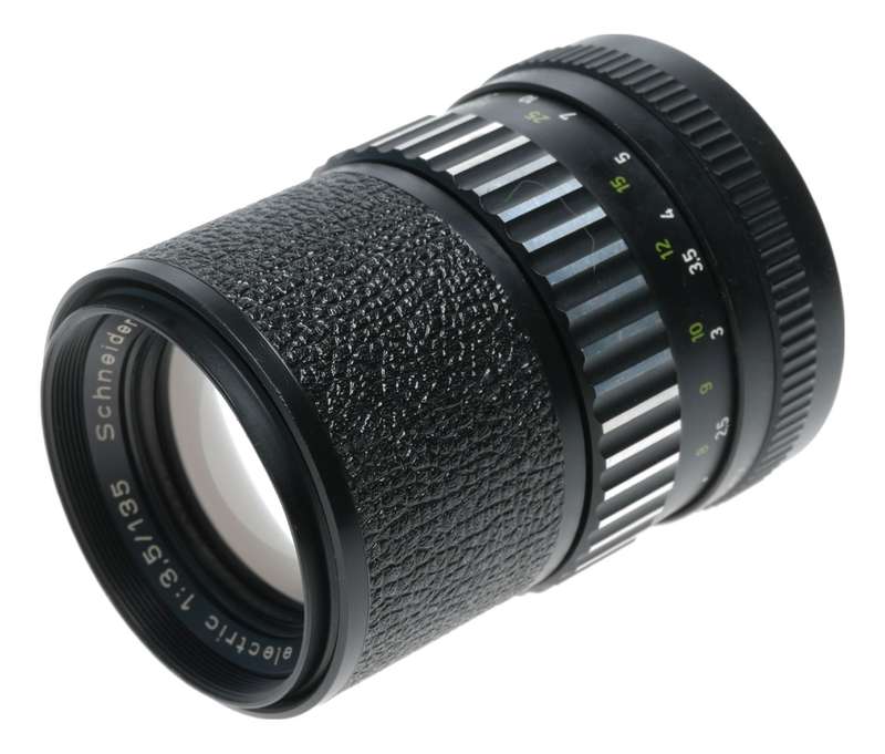 Schneider Tele-Xenar Electric 3.5/135mm Camera Lens Edixa Prismat LTL