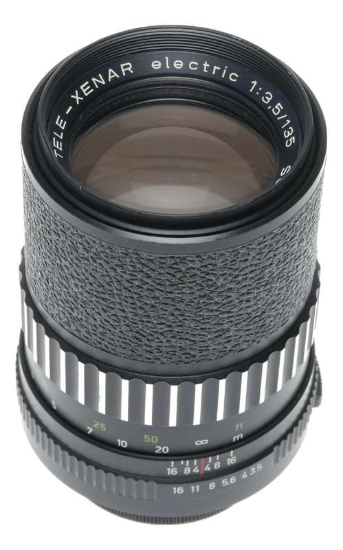 Schneider Tele-Xenar Electric 3.5/135mm Camera Lens Edixa Prismat LTL