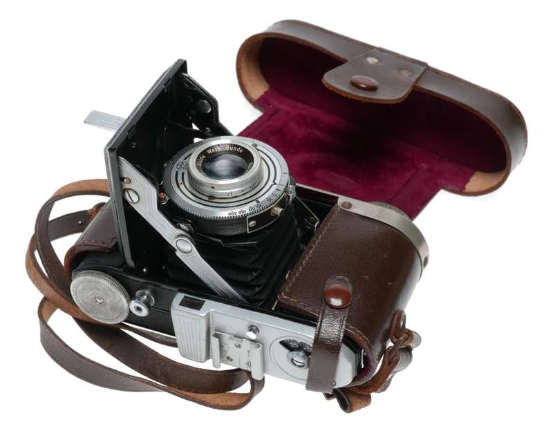 Balda Baldini 35mm Film Folding Camera Baltar 1:2.9 f=5cm