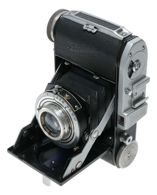 Balda Baldini 35mm Film Folding Camera Baltar 1:2.9 f=5cm
