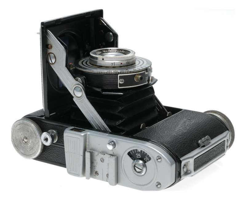 Balda Baldini 35mm Film Folding Camera Baltar 1:2.9 f=5cm