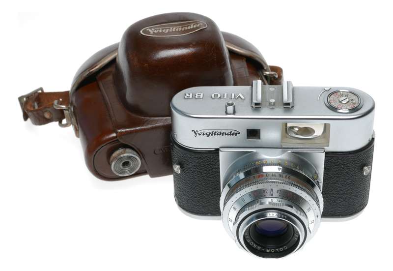 Voigtlander Vito BR 35mm Film RF Camera Color Skopar 2.8/50