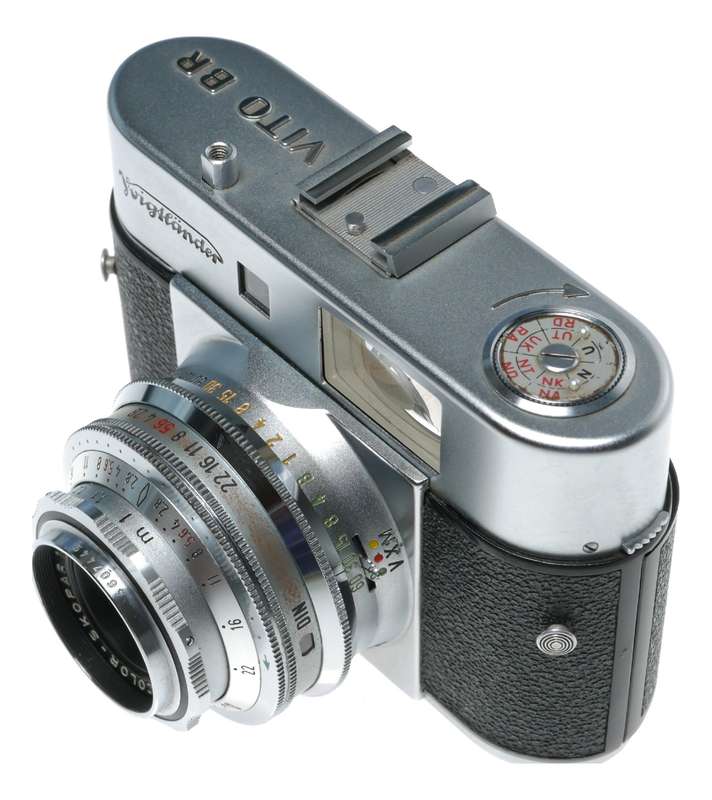 Voigtlander Vito BR 35mm Film RF Camera Color Skopar 2.8/50