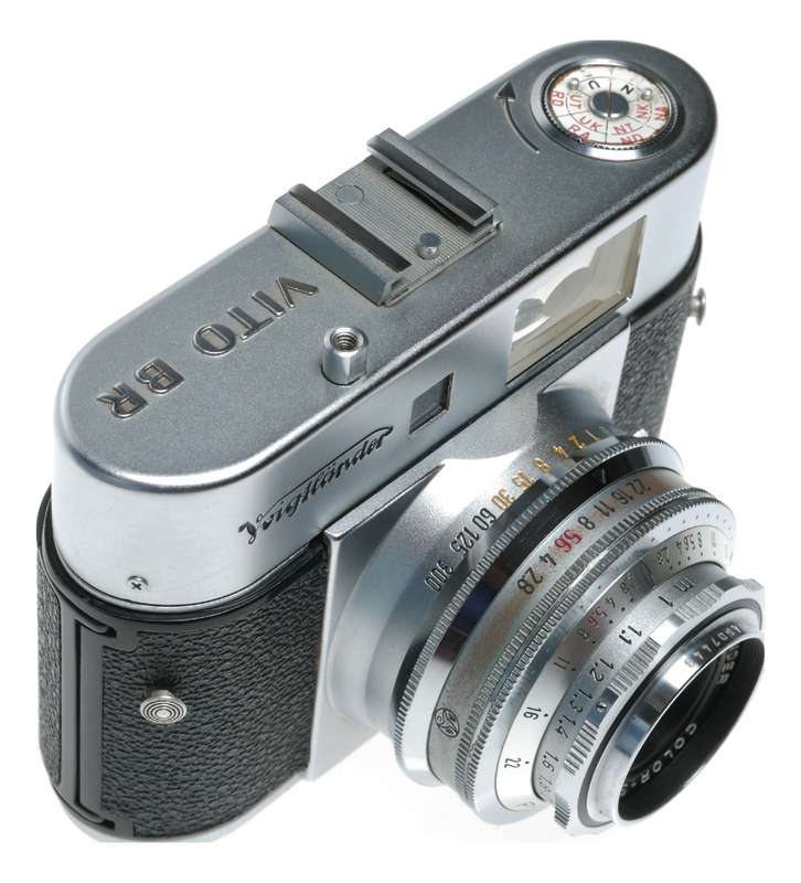 Voigtlander Vito BR 35mm Film RF Camera Color Skopar 2.8/50