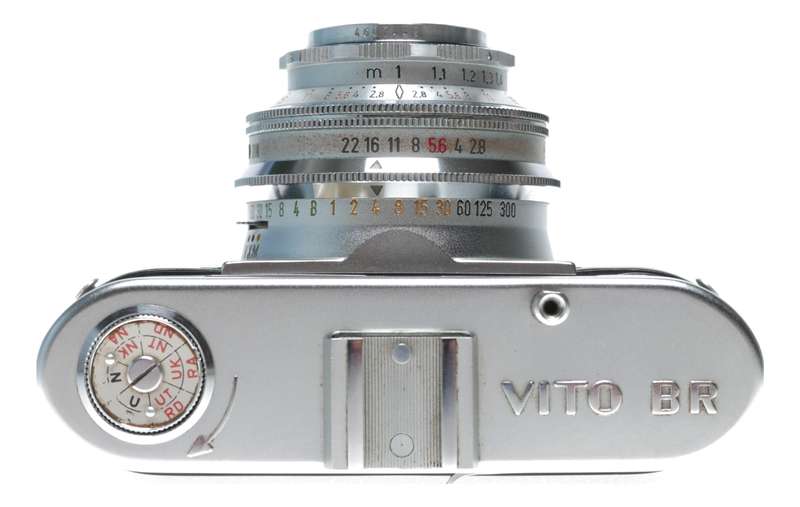 Voigtlander Vito BR 35mm Film RF Camera Color Skopar 2.8/50