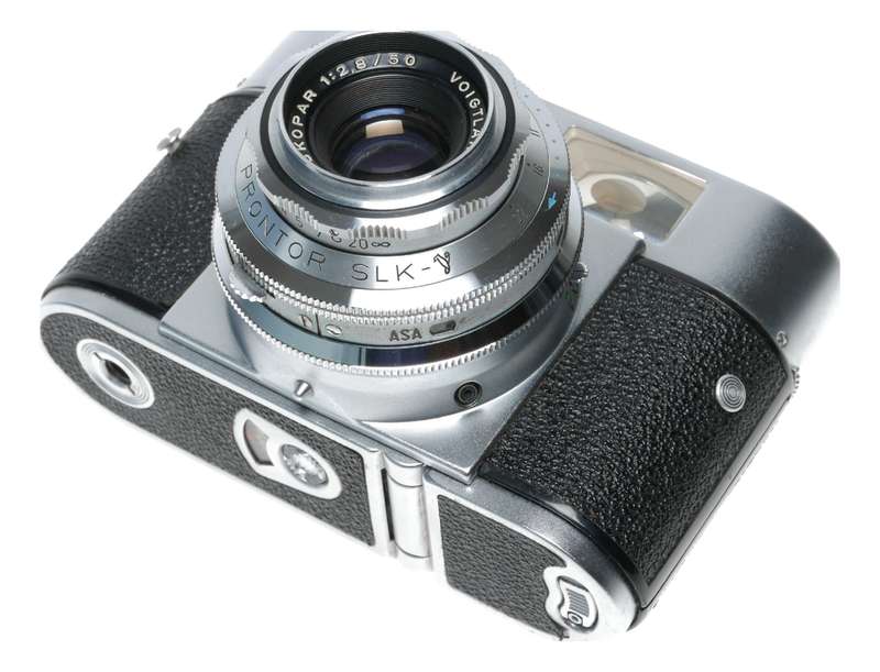 Voigtlander Vito BR 35mm Film RF Camera Color Skopar 2.8/50