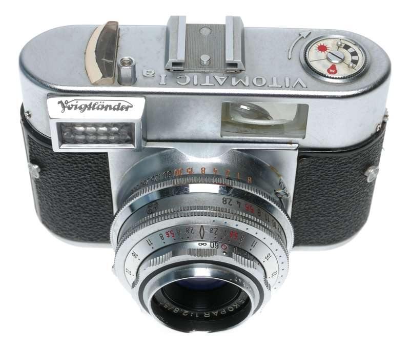 Voigtlander Vitomatic Ia 35mm Film Camera Color-Skopar 2.8/50