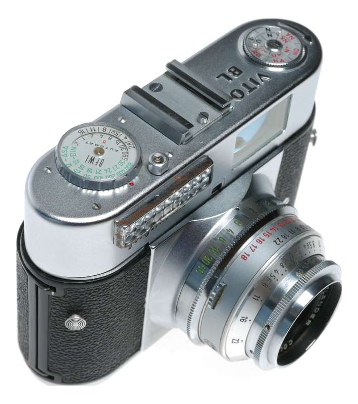 Voigtlander Vito BL 35mm Film Camera Color-Skopar 2.8/50 Early Model