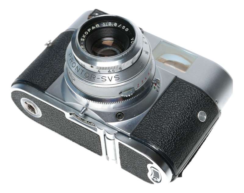 Voigtlander Vito BL 35mm Film Camera Color-Skopar 2.8/50 Early Model