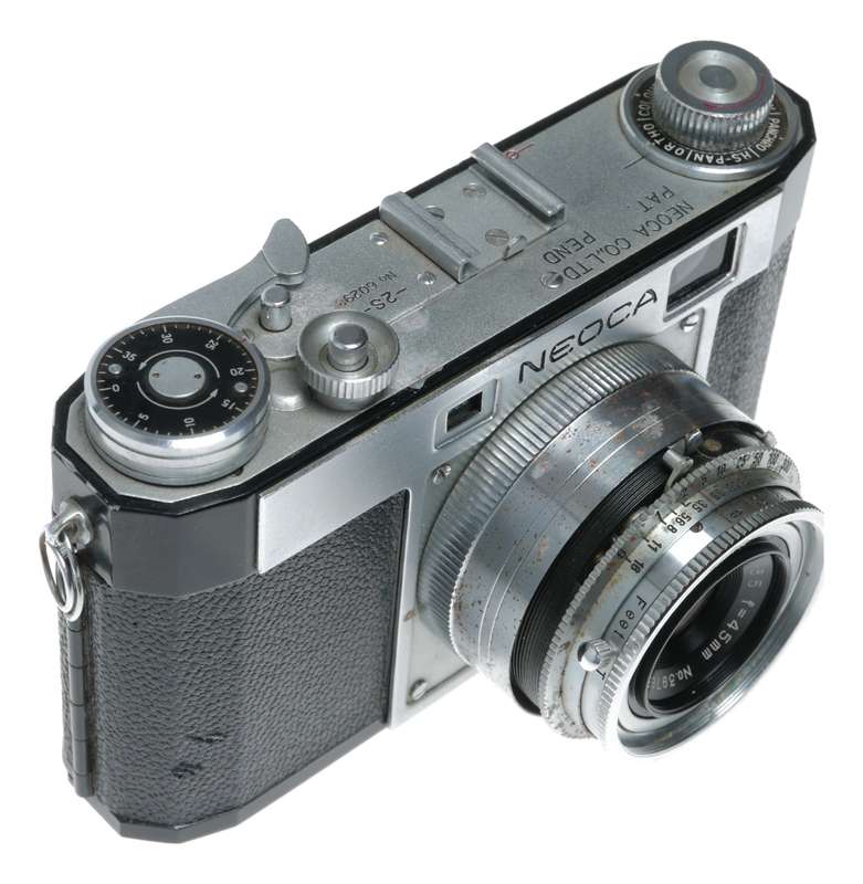 Neoca 2S 35mm Rangefinder Film Camera Neokor 1:3.5 f=45mm