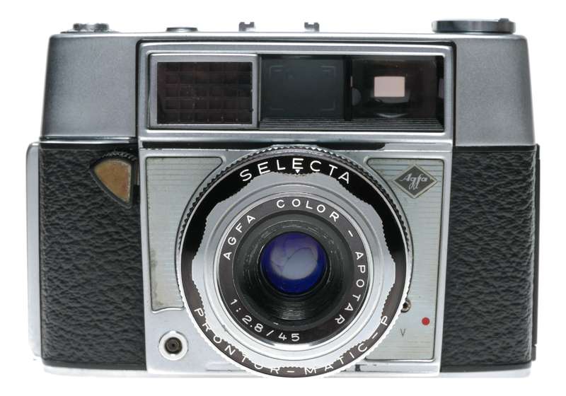 Agfa Selecta 35mm Film Automatic Camera Color Apotar 2.8/45