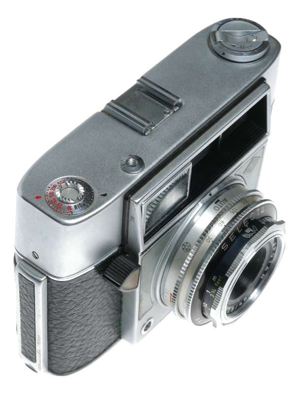 Agfa Selecta 35mm Film Automatic Camera Color Apotar 2.8/45