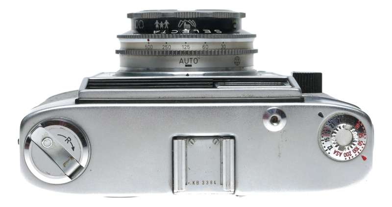 Agfa Selecta 35mm Film Automatic Camera Color Apotar 2.8/45