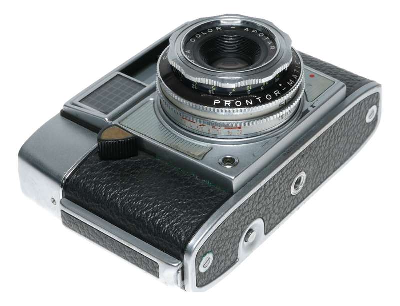 Agfa Selecta 35mm Film Automatic Camera Color Apotar 2.8/45