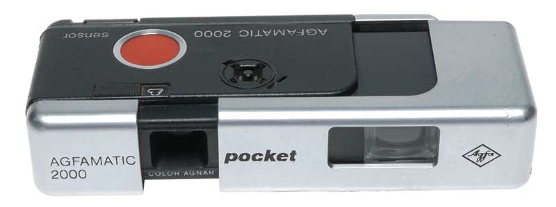 Agfa Agfamatic 2000 Sensor Pocket 110 Film Cartridge Camera