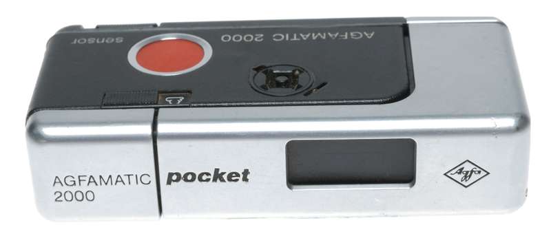 Agfa Agfamatic 2000 Sensor Pocket 110 Film Cartridge Camera