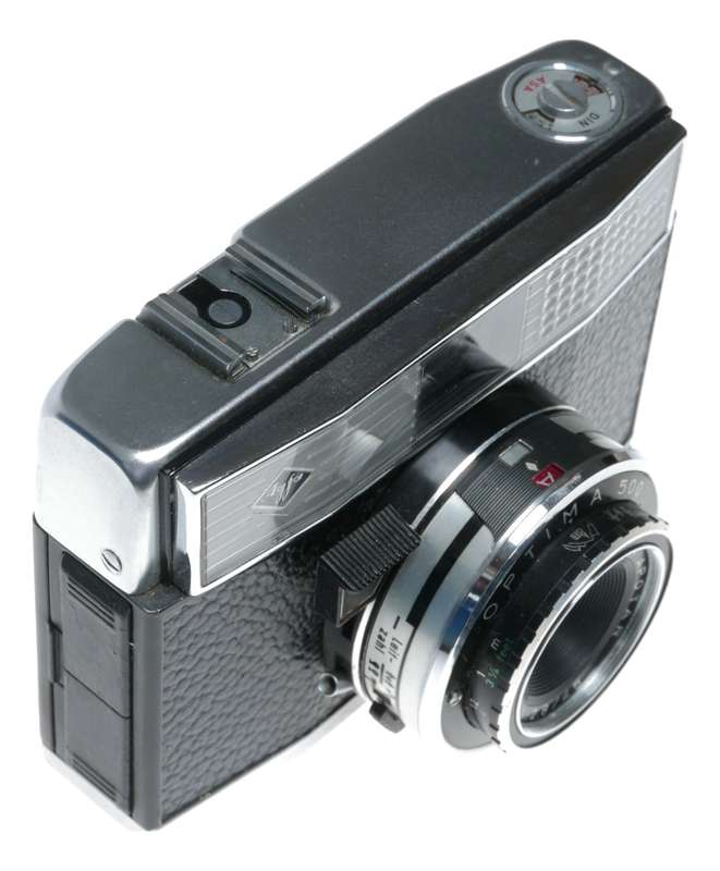 Agfa Optima 500 35mm Film Camera Color-Apotar 1:2.8/45 Compur