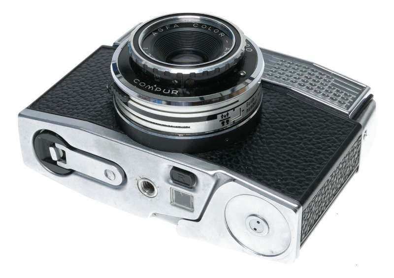 Agfa Optima 500 35mm Film Camera Color-Apotar 1:2.8/45 Compur