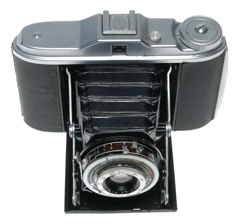 Agfa Isolette V 120 Film Folding 6x6 Camera Agnar 1:4.5 f=85mm