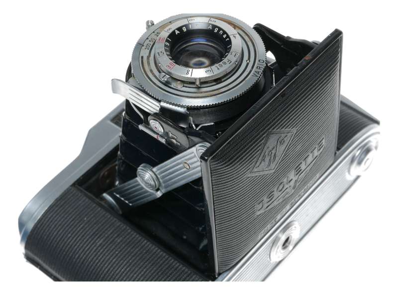 Agfa Isolette V 120 Film Folding 6x6 Camera Agnar 1:4.5 f=85mm
