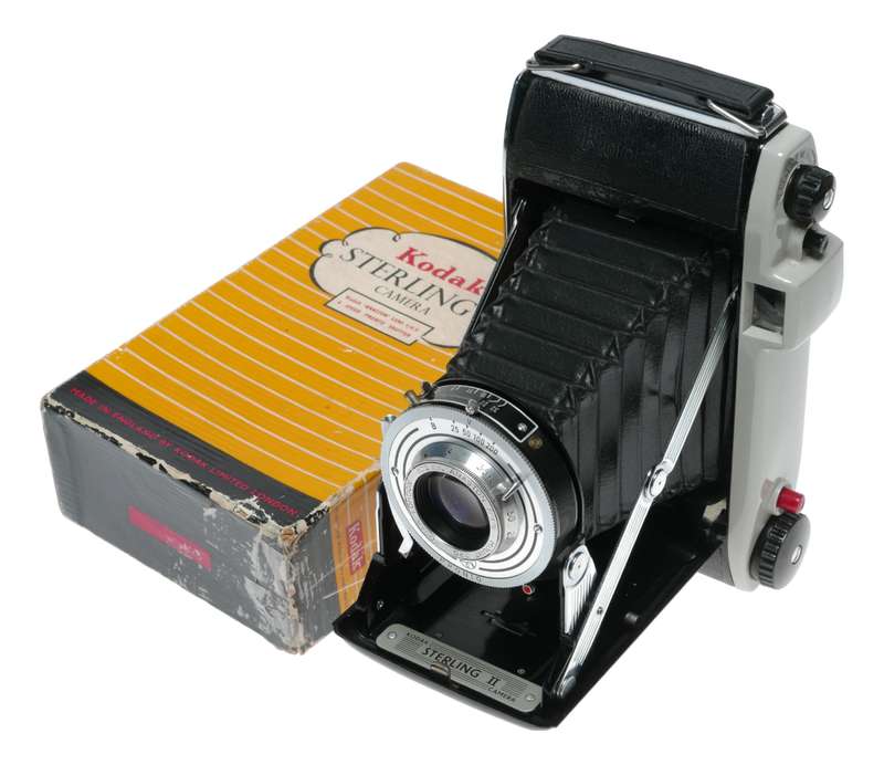 Kodak Sterling II Folding Rollfilm Camera Anaston f/4.5 105mm