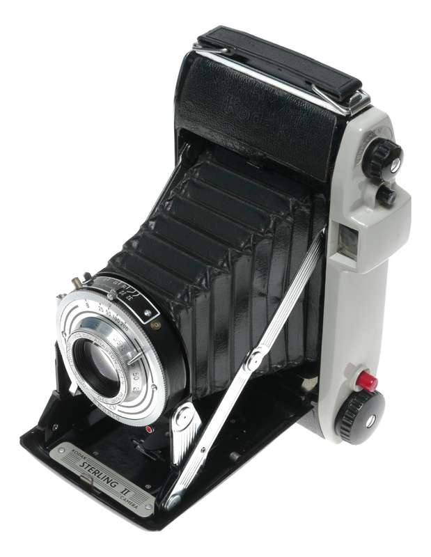 Kodak Sterling II Folding Rollfilm Camera Anaston f/4.5 105mm