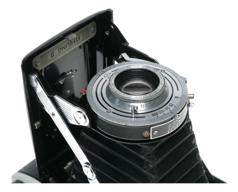 Kodak Sterling II Folding Rollfilm Camera Anaston f/4.5 105mm