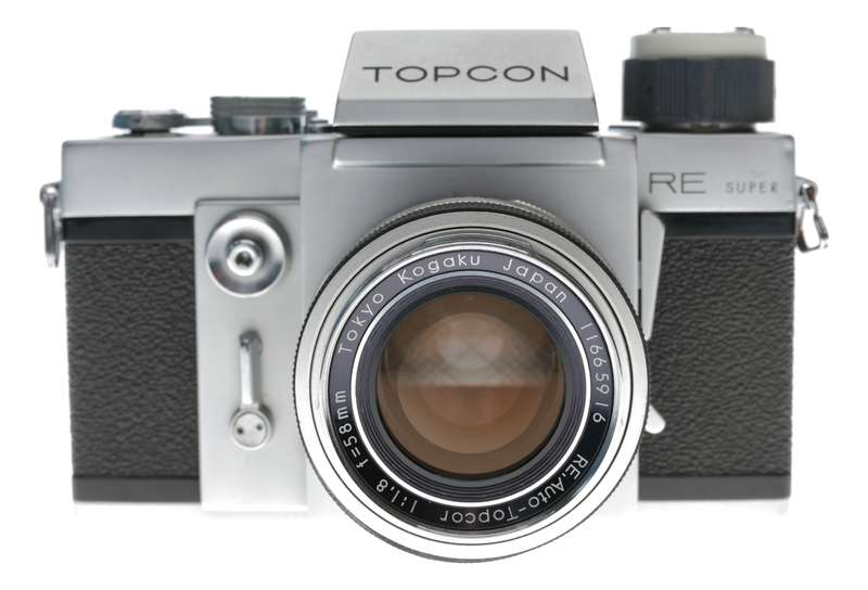 Topcon RE Super 35mm SLR Film Camera Auto-Topcor 1:1.8 f=58mm