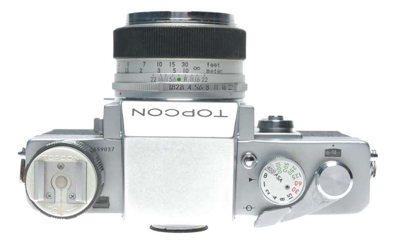Topcon RE Super 35mm SLR Film Camera Auto-Topcor 1:1.8 f=58mm