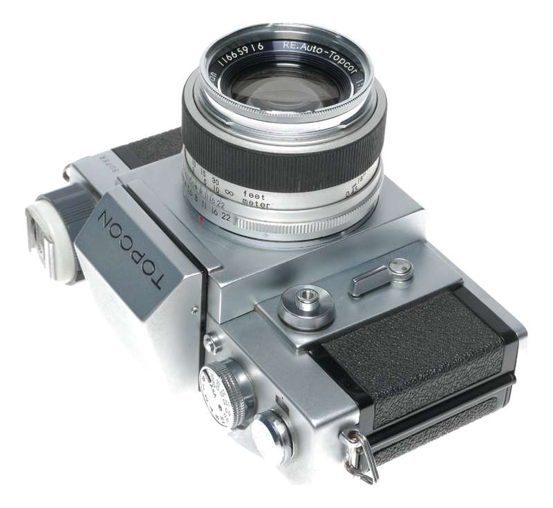 Topcon RE Super 35mm SLR Film Camera Auto-Topcor 1:1.8 f=58mm