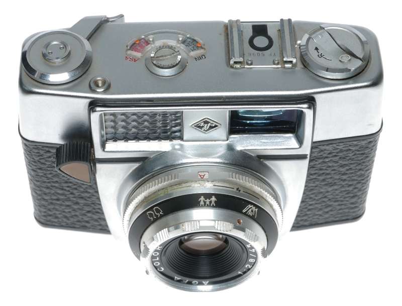 Agfa Optima 1a 35mm Film Viewfinder Camera Color-Agnar 1:2.8/45