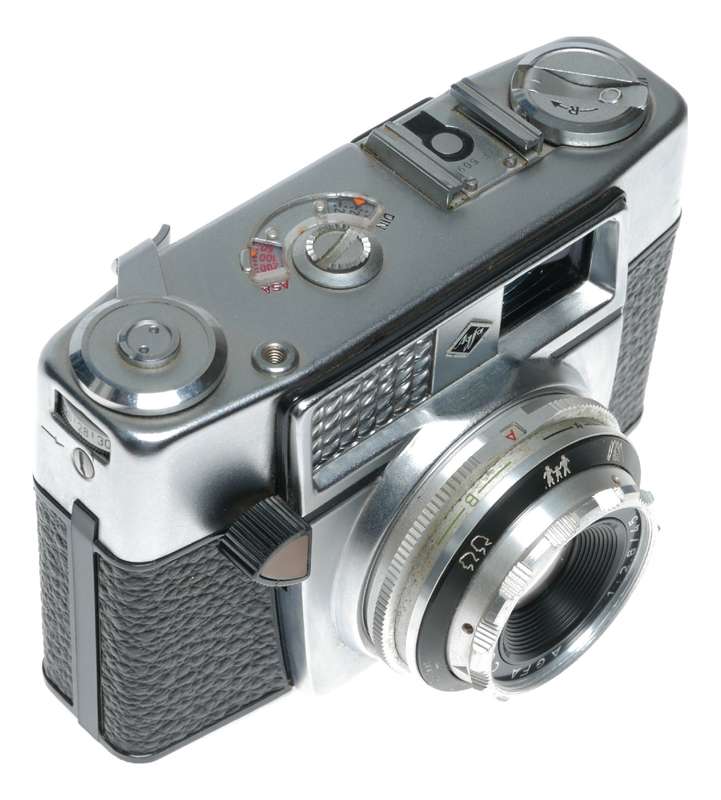 Agfa Optima 1a 35mm Film Viewfinder Camera Color-Agnar 1:2.8/45