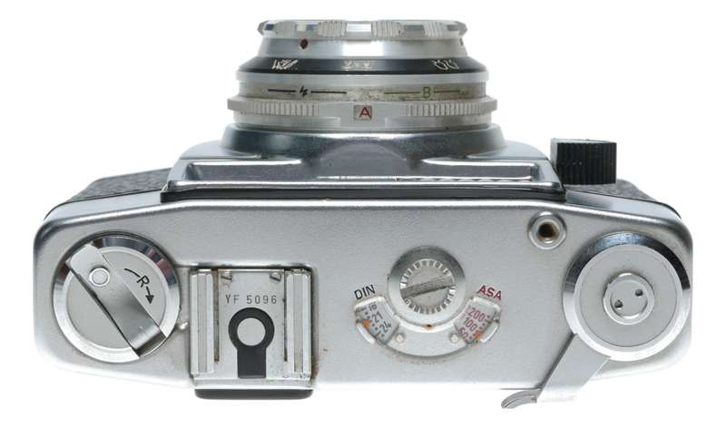 Agfa Optima 1a 35mm Film Viewfinder Camera Color-Agnar 1:2.8/45