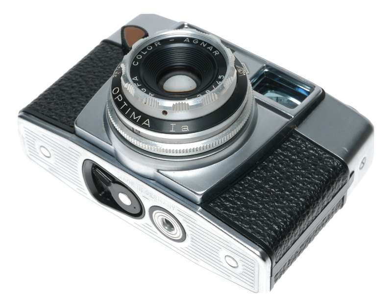 Agfa Optima 1a 35mm Film Viewfinder Camera Color-Agnar 1:2.8/45