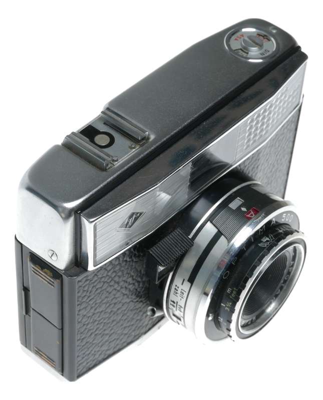 Agfa Optima 500 35mm Film Camera Color-Apotar 1:2.8/45 Early Model