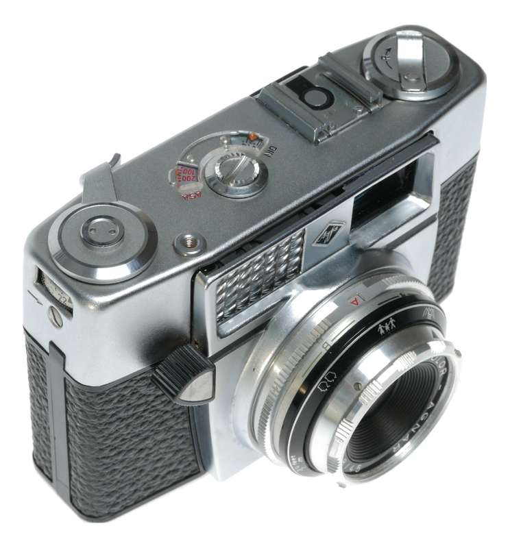 Agfa Optima 1a 35mm Film Camera Color-Agnar 1:2.8/45