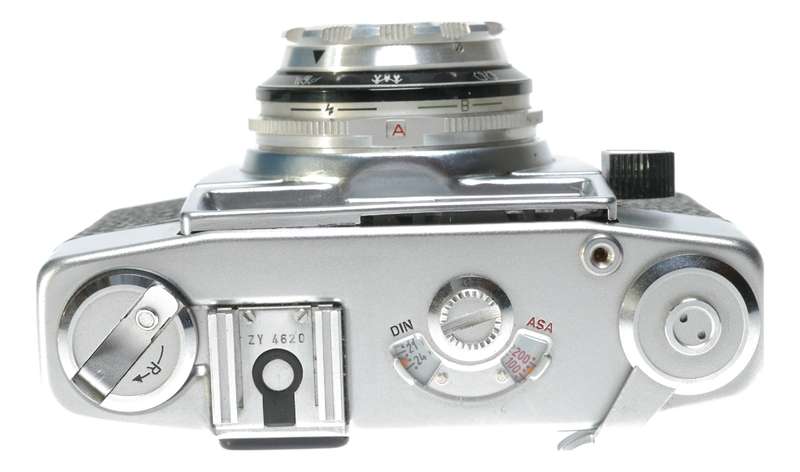 Agfa Optima 1a 35mm Film Camera Color-Agnar 1:2.8/45