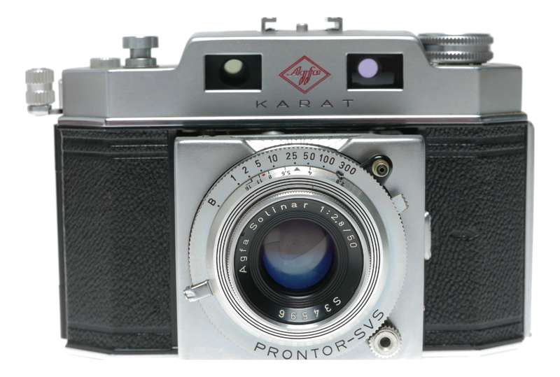 Agfa Karat IV 35mm Film Rangefinder Camera Solinar 1:2.8/50